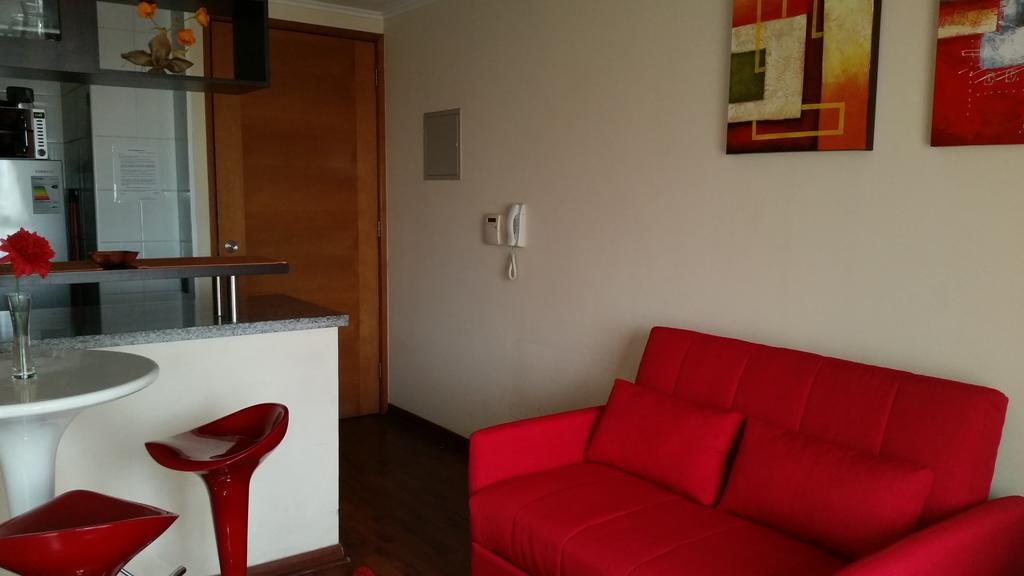 Central Apart Santiago Exterior foto